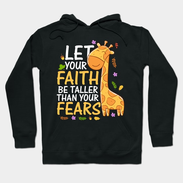 Cute Giraffe Hoodie by shirtsyoulike